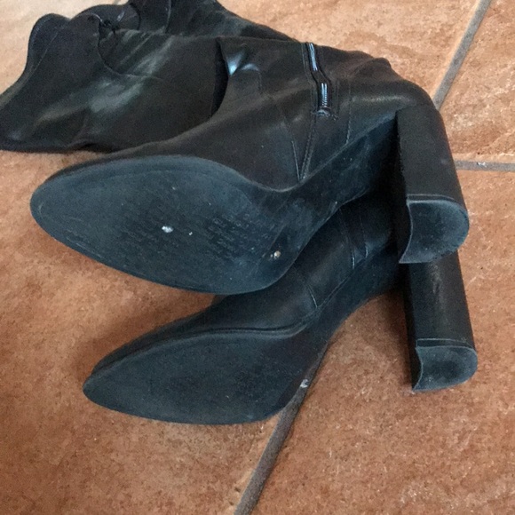 MARC FISHER BLACK OVER THE KNEE BOOTS SIZE 6.5 - Picture 5 of 15